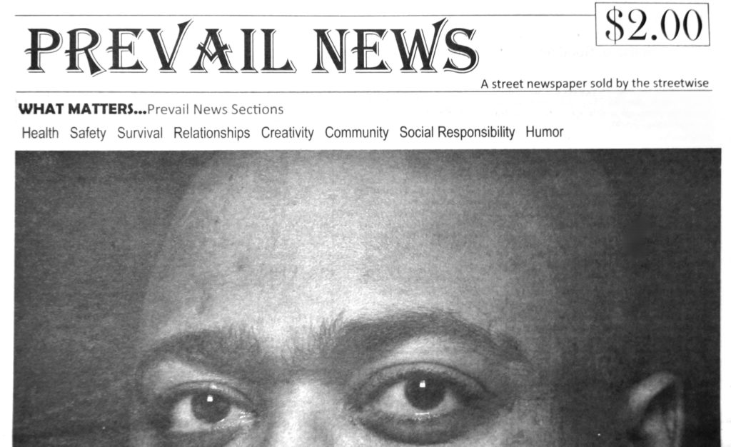 picture from the first newspaper of Prevail News